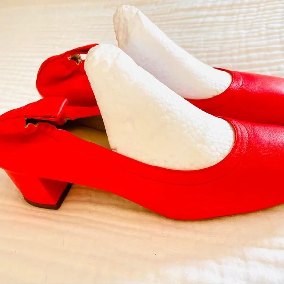 Everlane Women's Orange Heels - Picture 4 of 12